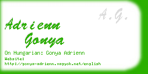 adrienn gonya business card